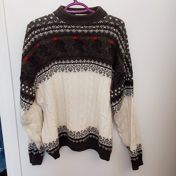 COPY - Vintage | grandpa cable knit sweater - Picture 1 of 3